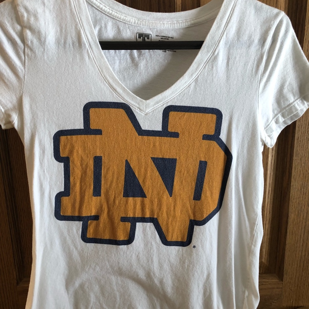 Notre Dame V neck